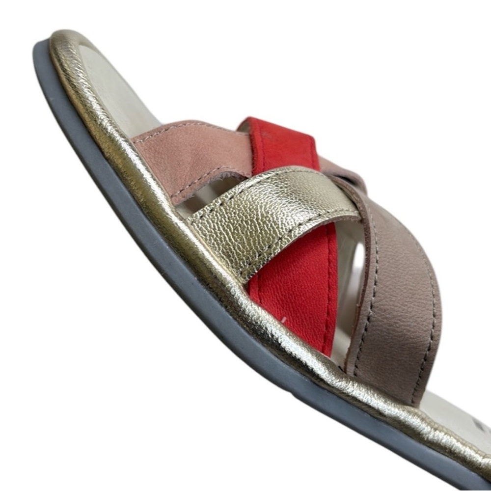 EUC Fly London Leather Cune Sandals Size 9 - 9.5 - Picture 4 of 10